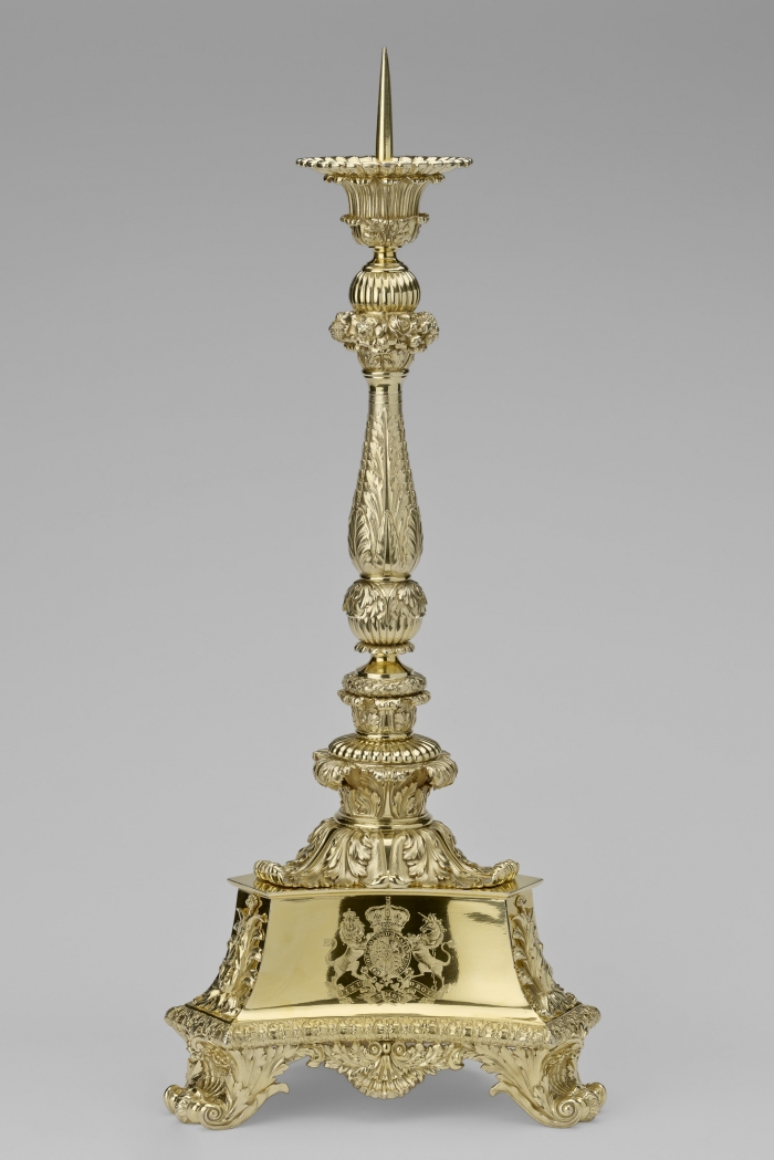 Филипп Ранделл (1746-1827)Алтарь свеча  1820-21Серебро позолота