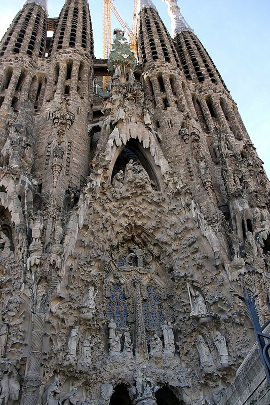 Sagrada Família. The Nativity façade