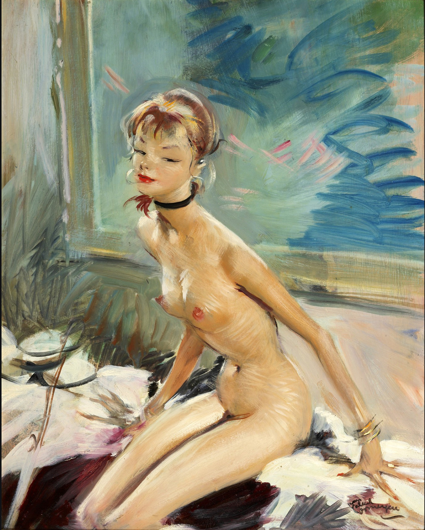 картины живопись женщин голые фото 104