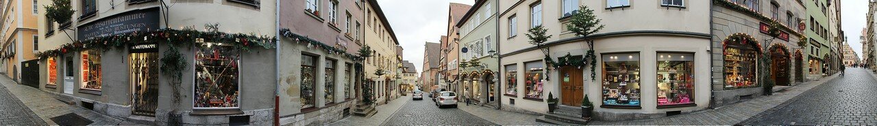 Rothenburg ob der Tauber in January