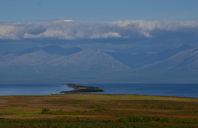 Граница Байкала и Селенги