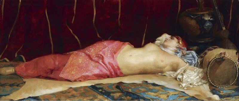 Sleeping Concubine Theodoros Ralli