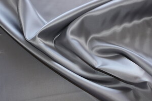 ПС421 ПРОДАНО 195руб-м Подкладочная ткань (вискоза 100%)  цвет серый-стальной,приятная,мягкая,пластичная ,ширина 1,50м.JPG