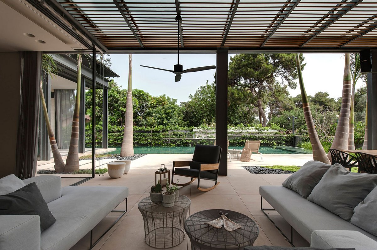 Eran Binderman, Rama Dotan, The B House, дома в Израиле, особняки Израиля, восточные элементы дизайна в интерьере, частный дом с бассейном