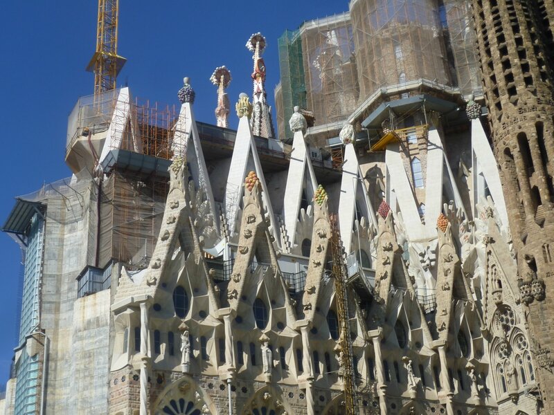 Барселона, церковь Святого Семейства (Barcelona, Sagrada Familia)
