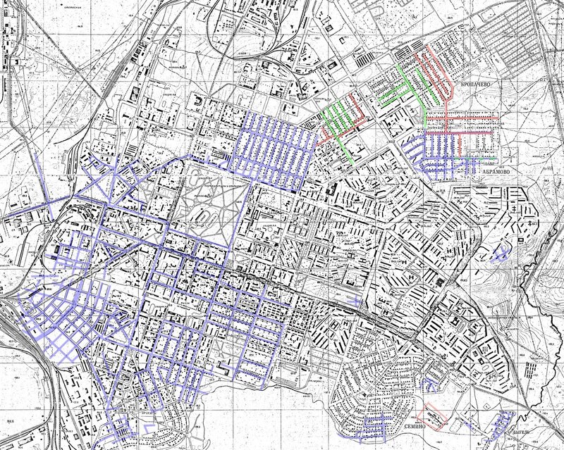 Карта березники с улицами и домами