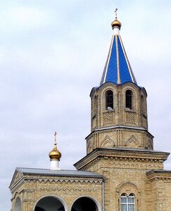 Начало января, храм в Новопокровке