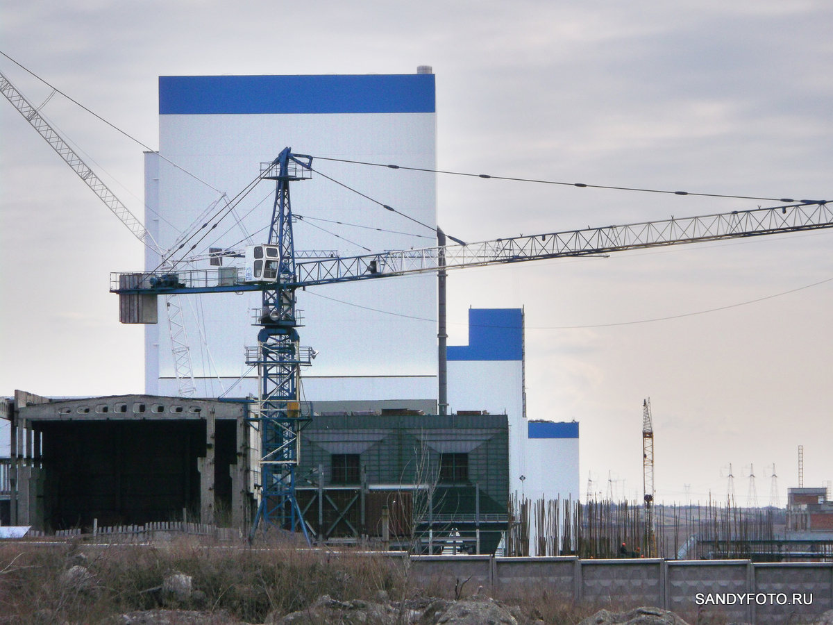 Строительство нового энергоблока на Троицкой ГРЭС (05-04-2014)