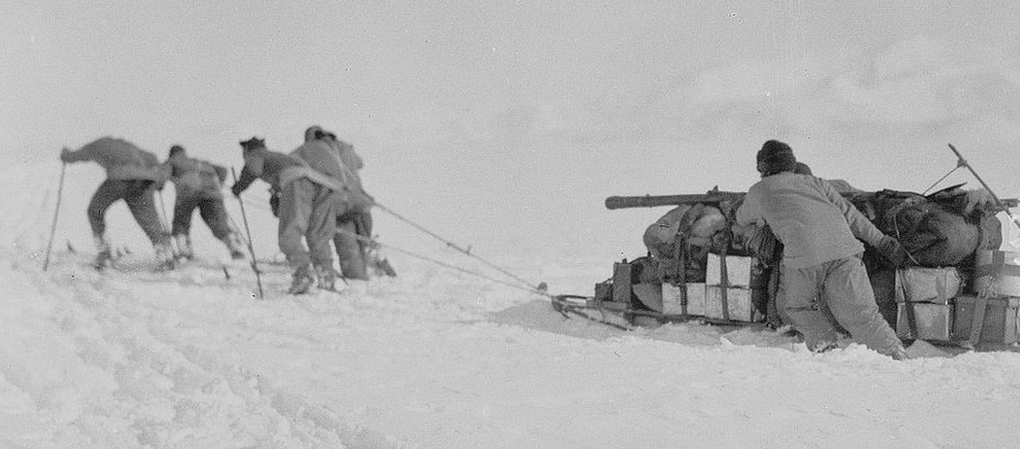 Трагическая экспедиция Роберта Скотта на Южный полюс.