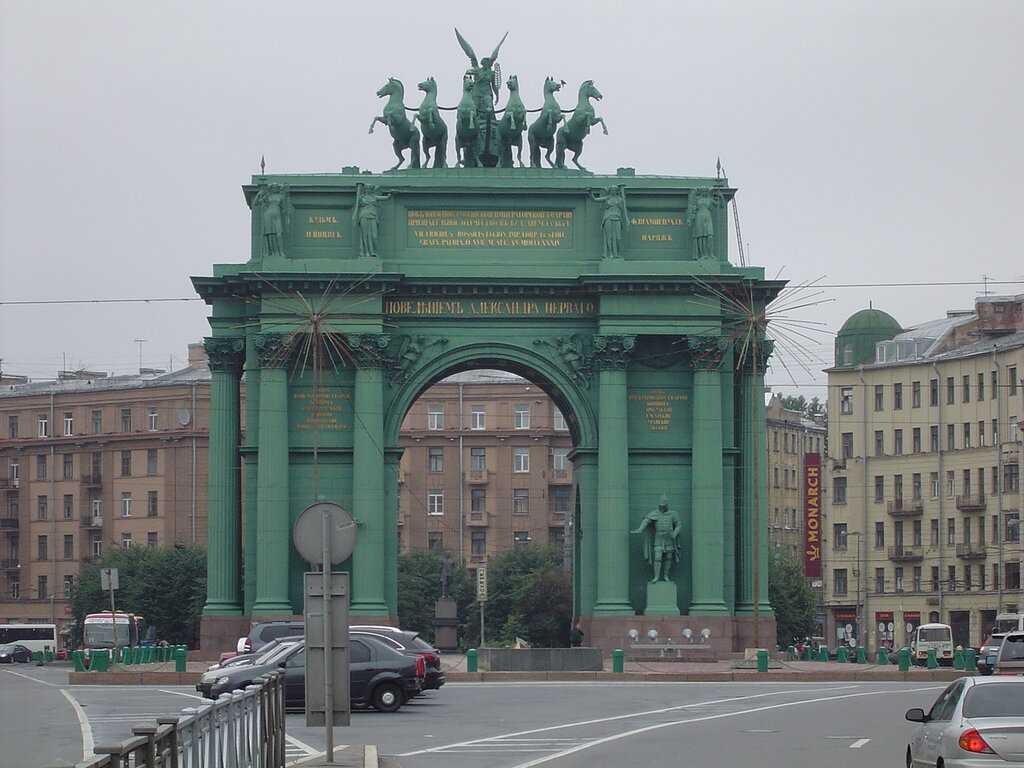 Нарвские ворота в санкт петербурге