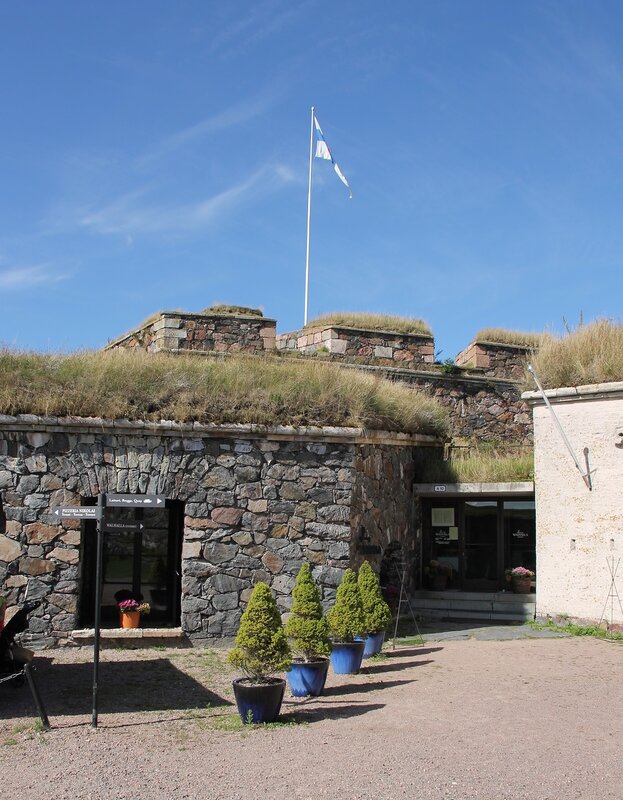 The Fortress Of Suomenlinna. Caponier Delvig