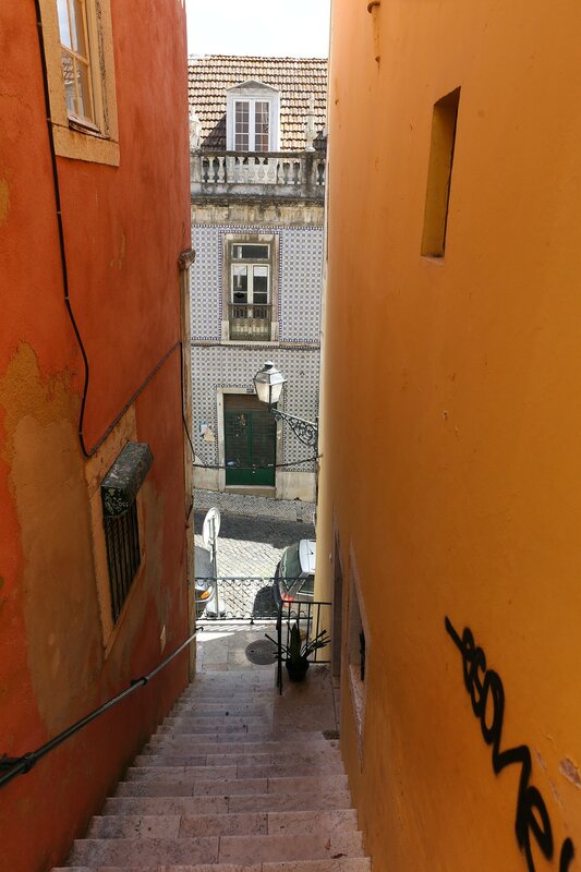 Lisbon. Streets Of The Alfama