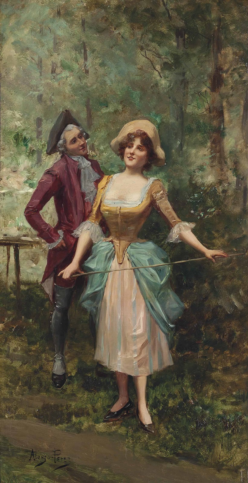 The courtship