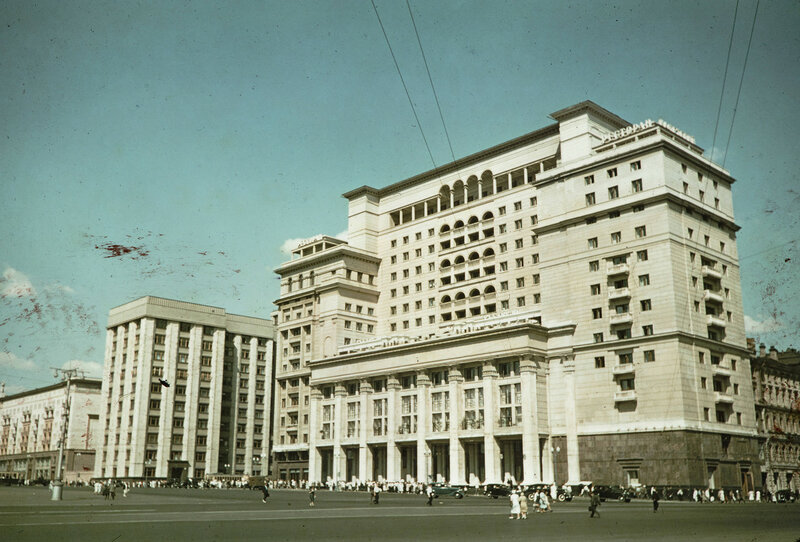 Москва 1939 года в цвете! КРУПНО, Горького, только, цветные, Москвы, площади, Фотошопе, этого, Однако, более, Москва, выложили, цифровой, журнале, архива, снимки, Думаю, американцы, Формана, никогда