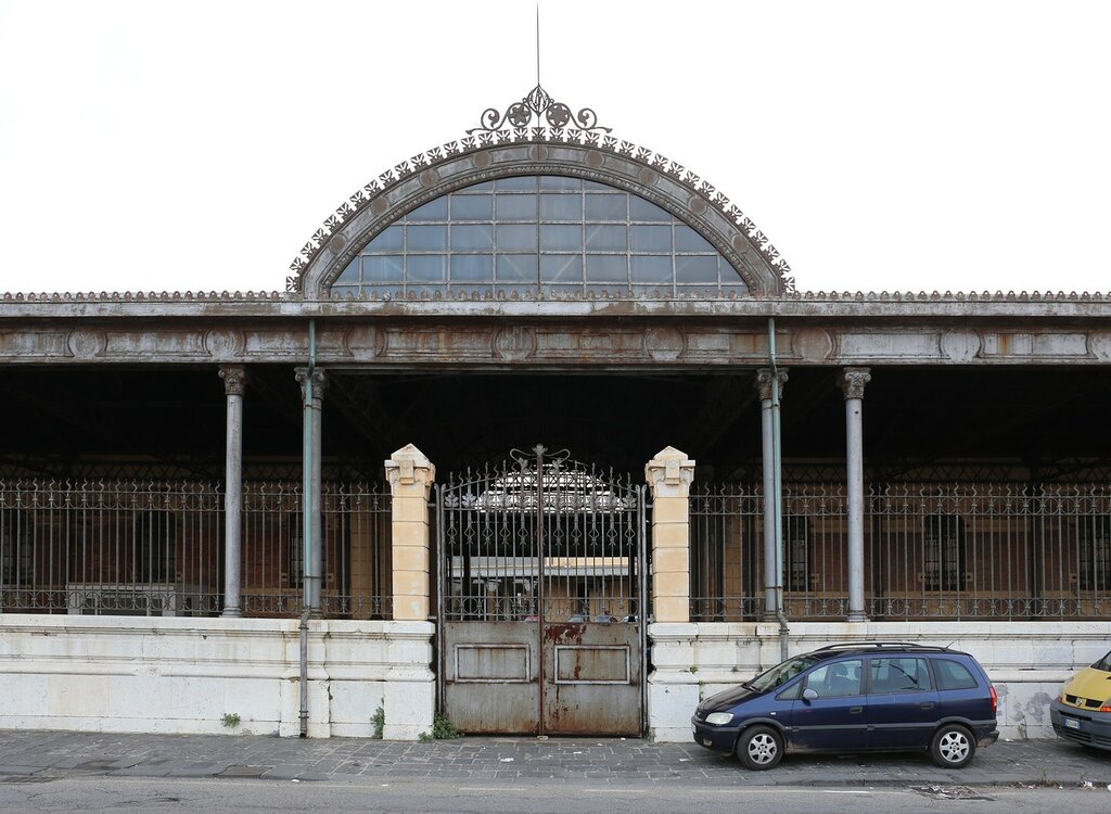 Messina. Customs warehouses (Palazzo della Dogana)