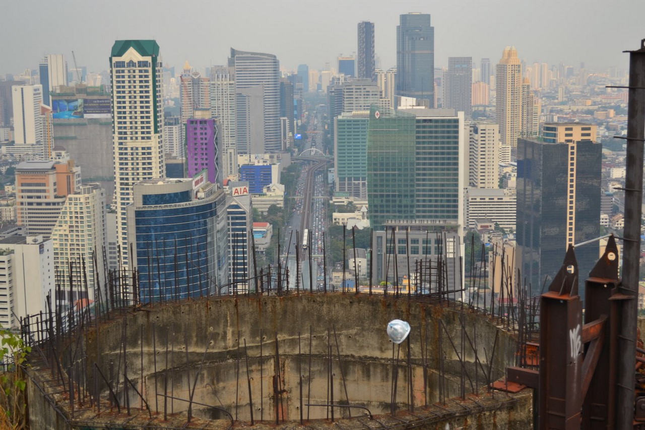 Самый высокий заброшенный небоскреб в мире Sathorn, Unique, здание, несколько, истории, заброшенных, этого, всего, который, Бангкок, время, тайская, сейчас, разместить, больше, многие, небоскреб, верхних, строительство, город